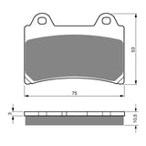 GOLDfren Brake Pads - S3 Sintered Sports