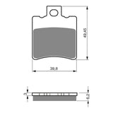 GOLDfren Brake Pads - S3 Sintered Sports