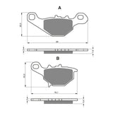 GOLDfren Brake Pads - K5 Off-Road Racing