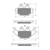 GOLDfren Brake Pads - S3 Sintered Sports