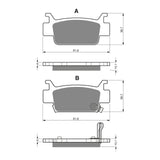 GOLDfren Brake Pads - K5 Off-Road Racing