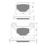 GOLDfren Brake Pads - S3 Sintered Sports