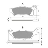 GOLDfren Brake Pads - K5 Off-Road Racing