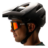 Leatt MadViz One Sunglasses - Black / White Iriz Red 15 VLT