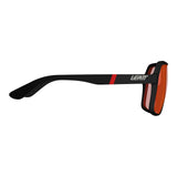 Leatt TheViz Sunglasses Andes - Satin Black Polarized Red 14 VLT