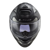 LS2 FF800 Storm II Faster Helmets - Matte Titanium 06