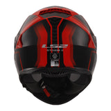 LS2 FF800 Storm II Tracker Helmets - Black / Red 06