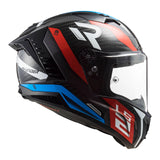 LS2 FF805C Thunder Carbon Supra Helmet - Red / Blue