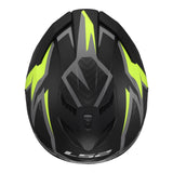 LS2 FF818 Storm III Dynamo Helmet - Black / Hi-Vis Yellow