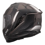 LS2 FF818 Storm III Sporty Helmet - Black / Grey