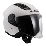 LS2 OF616 Airflow II Helmets - White 06