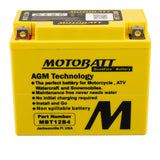 Motobatt Battery Quadflex AGM - MBT12B-4