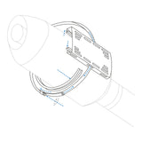 Oxford Can Guard Exhaust Heat Shield