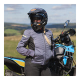 Oxford Valencia 3.0 Waterproof Dr2Dry Women's Textile Jacket - Grey / Black