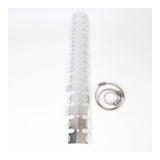 WHITES HEAD PIPE GUARD W/CLAMP - SIL