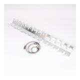 WHITES HEAD PIPE GUARD W/CLAMP - SIL