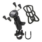 RAM X-Grip Phone Mount with Handlebar U-Bolt Base