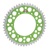 Renthal Sprocket Twinring Green 51T Bi-Metal Grooved Packaged