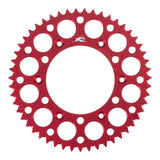Renthal Sprocket Rear Red 51T Alloy 7075 T6 Grooved