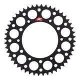 Renthal Sprocket Rear Black 48T Alloy 7075 T6 Grooved