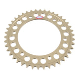 Renthal Sprocket Rear Silver 42T Alloy 7075 T6 Grooved Honda