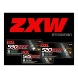 RK Chain 520ZXW XW-Ring Chain Hypersports - Black