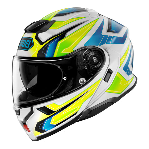 Shoei Neotec 3 Helmet Anthem TC-3 - Yellow / Blue BAYRIDE SALE