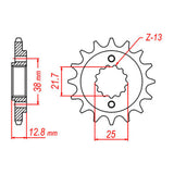 Sprocket Kit for Kawasaki KLR650 (2022–2024) - X-Ring Chain, 15/43