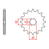 Sprocket Kit Yamaha YZ80BW - 428H 13/47