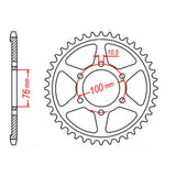 Sprocket Kit Suzuki GSXR1100 '89-'92 Gold - GB530ZXW 15/48