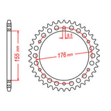 Sprocket Kit Triumph Speed Triple 955/1050i - 530ZXW 18/42