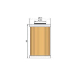 Twin Air Oil Filter KTM (1st) EXC / EGS / EXE / SX / SMR / MXS / Duke