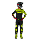 O'Neal ELEMENT Racewear Jersey - Black/Neon Yellow