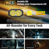 NITECORE EDC07 1500 LUMEN EDC TORCH DESERT TAN