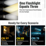 NITECORE EDC07 1500 LUMEN EDC TORCH CLASSIC BLACK