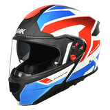 SMK GULLWING SONIC SYSTEMS - White/Blue/Red - MA231
