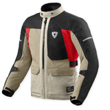 REV'IT! Convergent H2O Jacket - Sand/Red