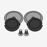 Visor Plates Helios Black Airoh