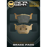 METAL GEAR BRAKE PADS SINTERED