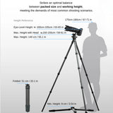 HEIPI K32 HEAVY-DUTY CARBON FIBER TRIPOD WITH KB60 BALL HEAD
