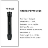 HEIPI T29 STANDRD PRO TRIPOD LEGS