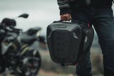 SW MOTECH TAIL BAG PRO SERIES REARBAG BLACK 22-34 LITRE 1680D BALLISTIC NYLON