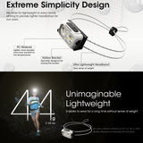 NITECORE 360 LUMEN USB RECHARGEABLE LED HEADLAMP TORCH BLACK