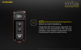 NITECORE RECHARGEABLE KEYRING LIGHT BLACK