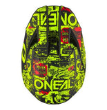 O'Neal Youth 3SRS ATTACK Helmet - Black/Neon Yellow