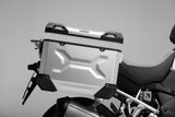 SW MOTECH TRAX ADVENTURE SIDE CASE RIGHT ALUMINUM 37L SILVER