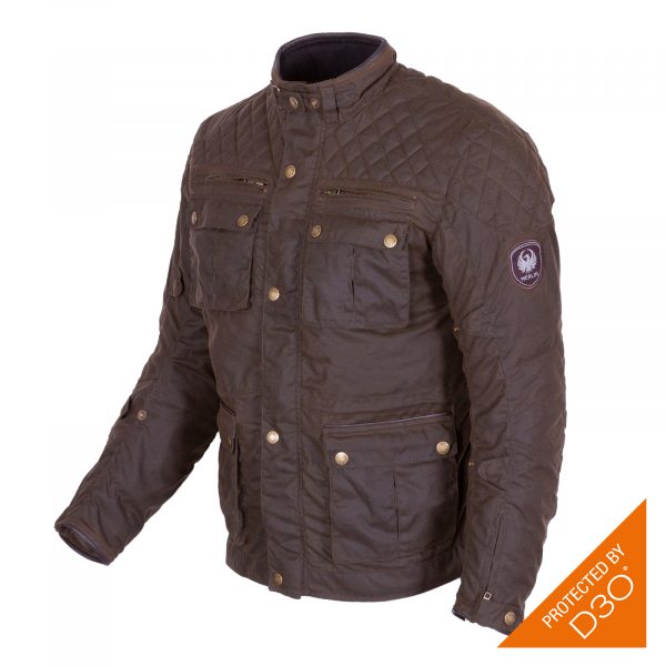 Merlin Edale Techwax Jacket Brown – Bayride Motorcycles